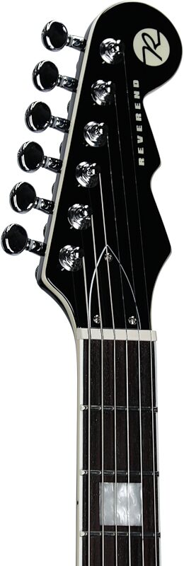 Reverend Warhawk DAW Electric Guitar, Avocado Burst, Headstock Left Front