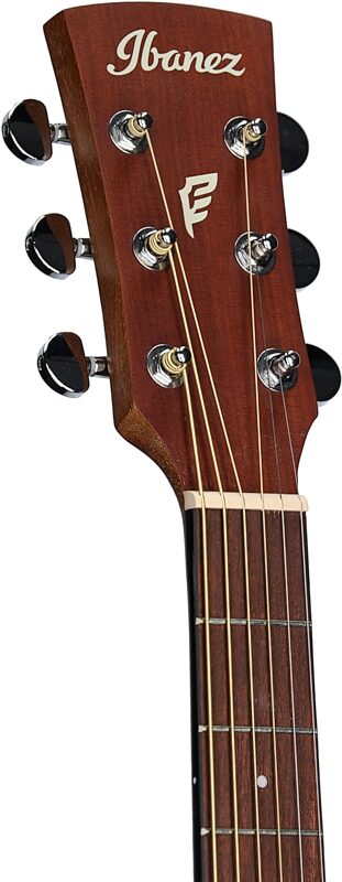 Ibanez PF54 Acoustic Guitar, Open Pore Natural, Headstock Left Front