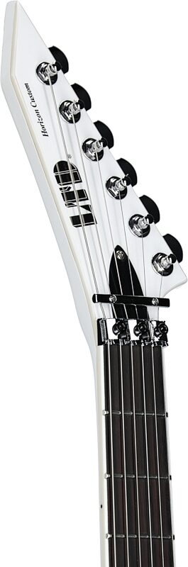 ESP LTD Horizon Custom 87 Electric Guitar, Pearl White, Headstock Left Front