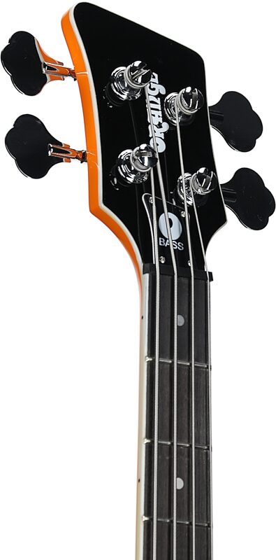 Orange O Bass Electric Bass (with Gig Bag), Orange, Open Box (Very Good), Headstock Left Front