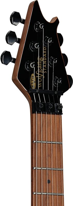 EVH Eddie Van Halen Wolfgang WG Standard Electric Guitar, Pelham Blue, Headstock Left Front