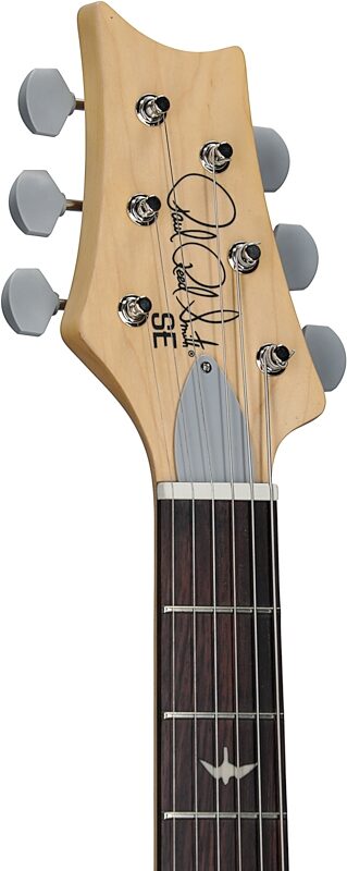 PRS Paul Reed Smith SE Silver Sky Electric Guitar, Left-Handed, Rosewood Fretboard (with Gig Bag), Stone Blue, Headstock Left Front