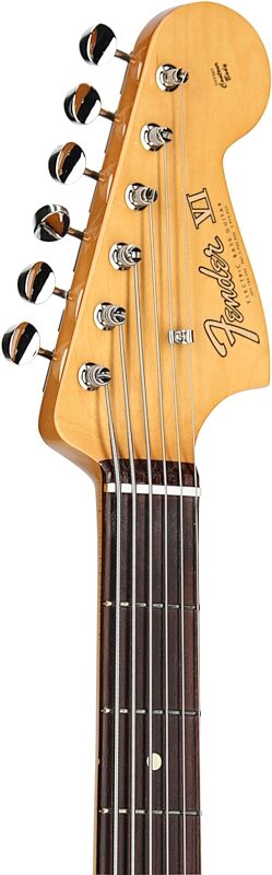 Fender Vintera II '60s VI Electric Bass (with Gig Bag), Lake Placid, Headstock Left Front