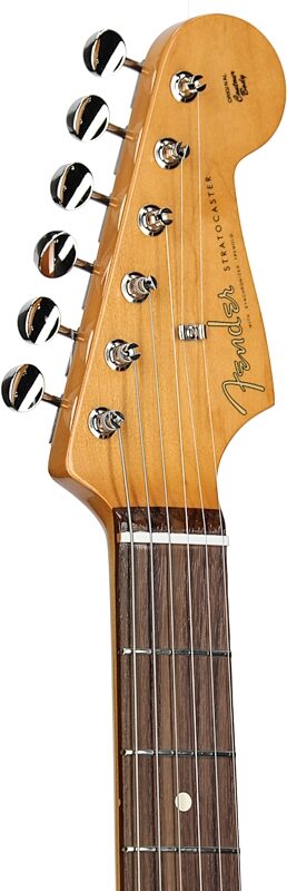 Fender Vintera II '60s Stratocaster Electric Guitar, Rosewood Fingerboard (with Gig Bag), Lake Placid Blue, Headstock Left Front