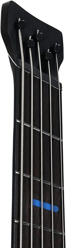 Ibanez EHB5MSBSP Multi-Scale Electric Bass, 5-String (with Gig Bag), Midnight Arctic Ocean, Headstock Left Front
