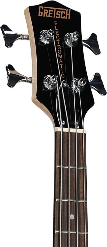 Gretsch G2220 Electromatic Junior Jet II Electric Bass, Shell Pink, Headstock Left Front