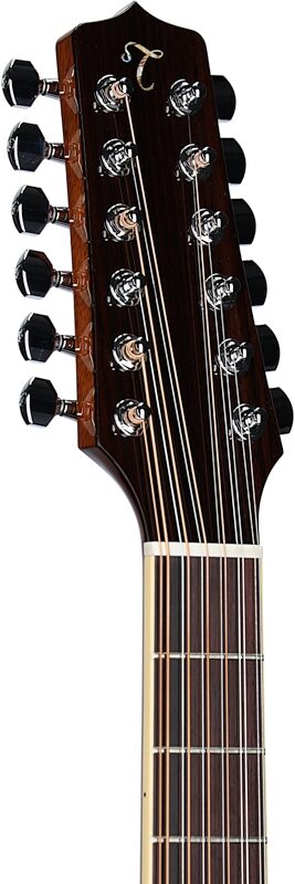 Takamine EF400SCTT Acoustic-Electric Guitar, 12-String (with Case), Natural, Headstock Left Front