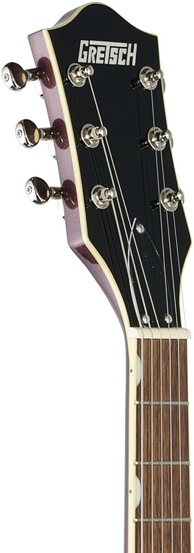 Gretsch G5622T Electromatic Center Block Double Cutaway Electric Guitar, Laurel Fingerboard, Dark Cherry Metallic, Headstock Left Front
