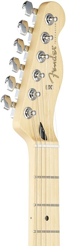 Fender Player Telecaster Electric Guitar, Maple Fingerboard, Black, Headstock Left Front