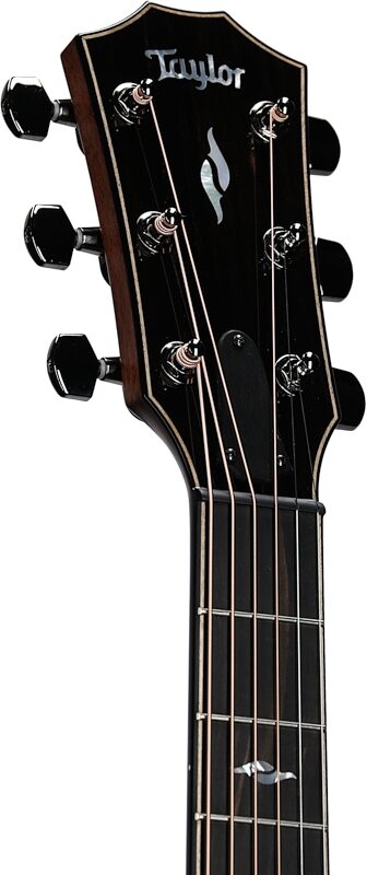 Taylor 812e V-Class Grand Concert Acoustic-Electric Guitar, with Case, New, Headstock Left Front