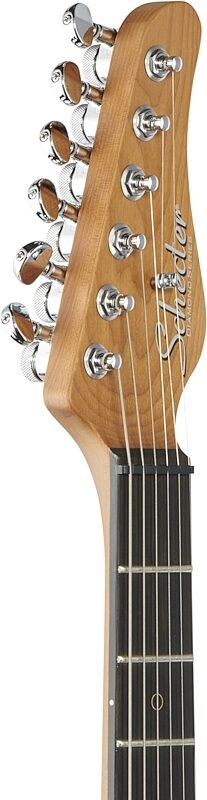 Schecter Nick Johnston Traditional HSS Electric Guitar, Ebony Fingerboard, Atomic Snow, Headstock Left Front