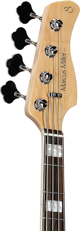 Sire Marcus Miller P7 Electric Bass, Antique White, Headstock Left Front