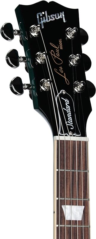Gibson Exclusive Les Paul Standard 60s AAA Electric Guitar, Quilted Ocean Water, Headstock Left Front
