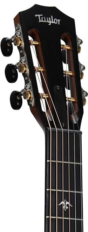 Taylor 512ce 12-Fret Urban Ironbark Grand Concert Acoustic-Electric Guitar (with Case), Shaded Edge Burst, Headstock Left Front