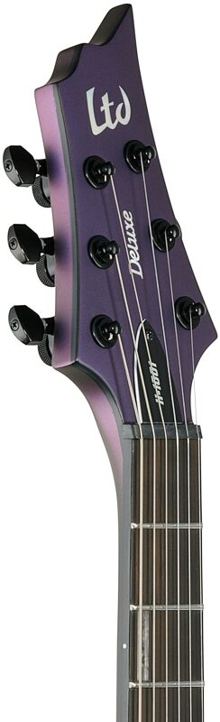 ESP LTD H-1001 Electric Guitar, Violet Andromeda, Headstock Left Front