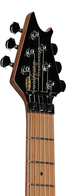 EVH Eddie Van Halen Wolfgang WG Standard Quilt Maple Electric Guitar, 3-Color Sunburst, Headstock Left Front