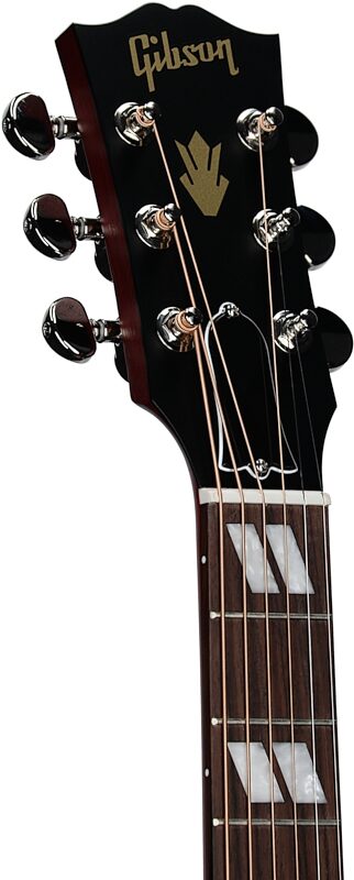 Gibson Hummingbird Special Acoustic-Electric Guitar (with Case), Vintage Cherry Sunburst, Headstock Left Front