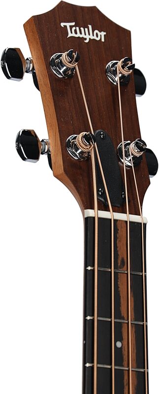 Taylor GS Mini-e Koa Acoustic-Electric Bass (with Gig Bag), New, Headstock Left Front