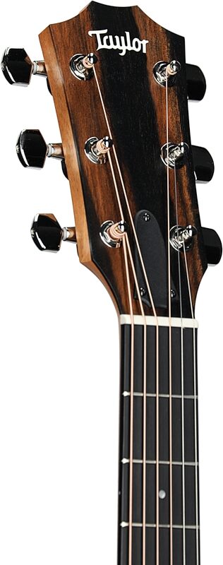 Taylor 214ce-K Plus Grand Auditorium Acoustic-Electric Guitar (with Aerocase), Shaded Edge Burst, Headstock Left Front