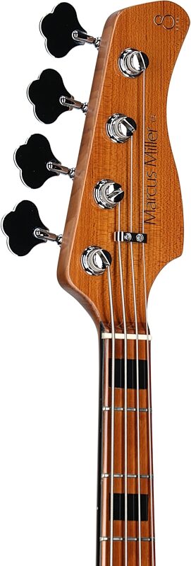 Sire Marcus Miller V5 Electric Bass, Champagne Gold Metallic, Headstock Left Front