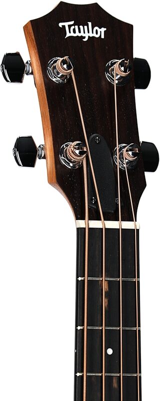 Taylor GS Mini-e Acoustic-Electric Bass (with Hard Bag), Natural, Headstock Left Front