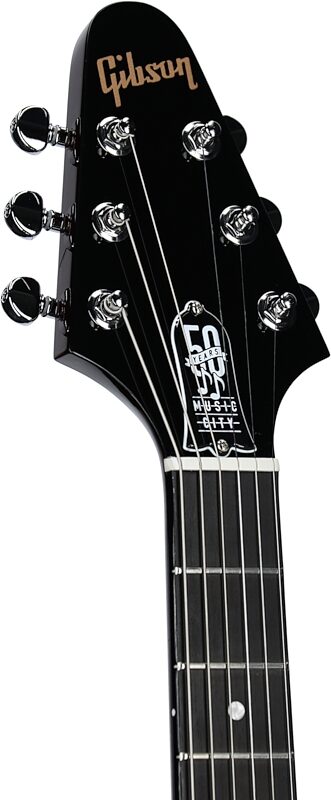 Gibson Limited Edition Les Paul Music City Special 50th Anniversary Electric Guitar (with Soft Case), Wine Red, Headstock Left Front