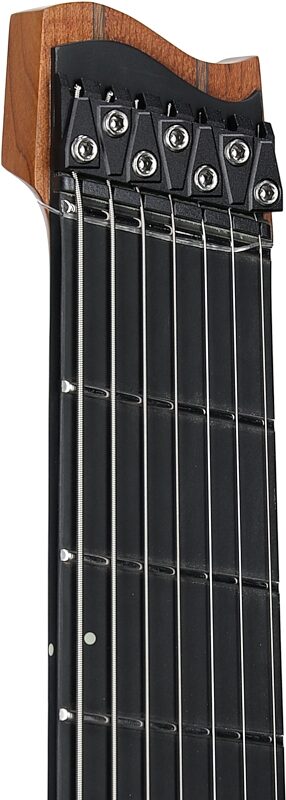 Strandberg Boden Prog NX 7 Electric Guitar, 7-String (with Gig Bag), Deep Blue, Headstock Left Front