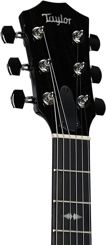 Taylor T5z Pro Armrest Electric Guitar (with Case), Harbor Blue, Headstock Left Front