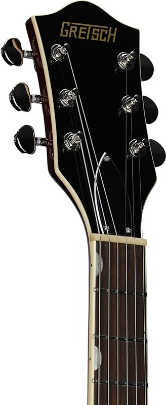 Gretsch G2622T Streamliner CB Electric Guitar, Steel Olive, Headstock Left Front