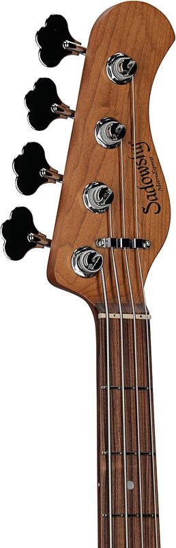 Sadowsky MetroExpress MV4 Electric Bass, Morado Fingerboard (with Gig Bag), Olympic White, Headstock Left Front