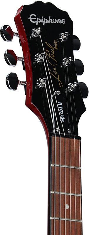 Epiphone Les Paul Special II Electric Guitar, Heritage Cherry Sunburst, Headstock Left Front