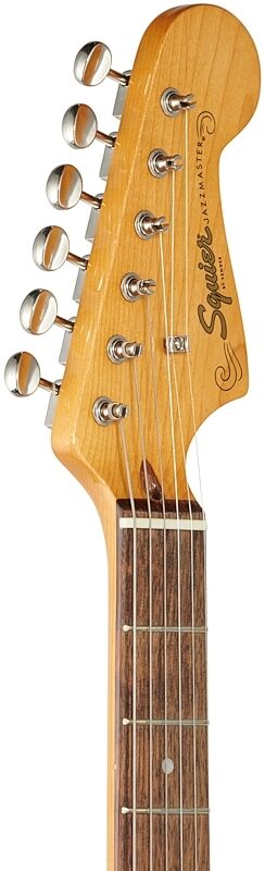 Squier Classic Vibe '60s Jazzmaster Electric Guitar, with Laurel Fingerboard, Sonic Blue, Headstock Left Front