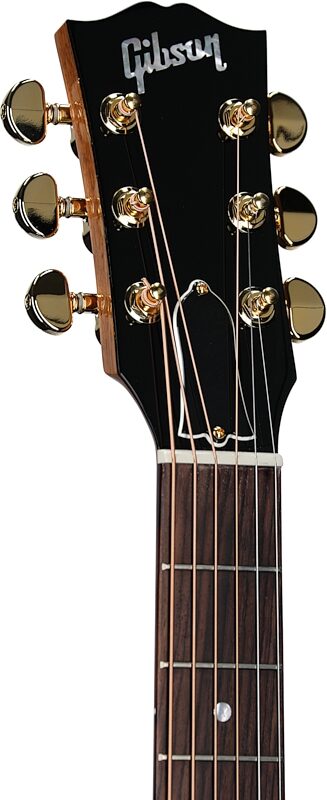 Gibson J-45 Standard Rosewood Acoustic-Electric Guitar (with Case), Rosewood Burst, Headstock Left Front