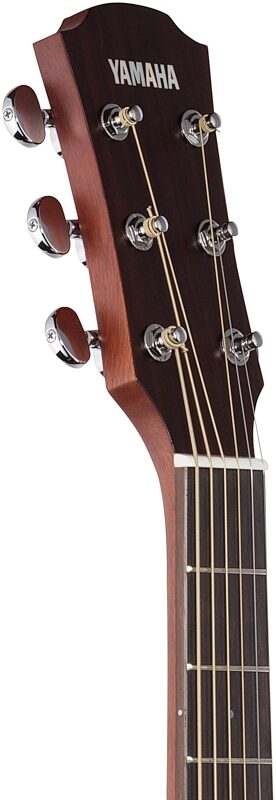 Yamaha A3R Acoustic-Electric Guitar (with Hard Bag), Vintage Natural, Customer Return, Blemished, Headstock Left Front