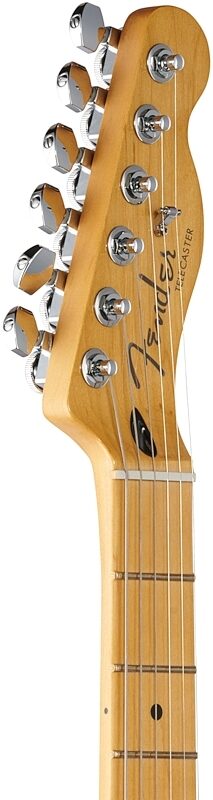 Fender Player Plus Telecaster Electric Guitar, Maple Fingerboard (with Gig Bag), 3-Color Sunburst, Headstock Left Front