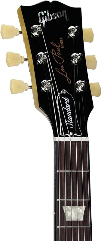 Gibson Les Paul Standard '50s Mahogany Top Electric Guitar (with Case), TV Yellow, Headstock Left Front