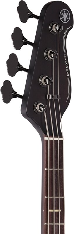 Yamaha BB734A Electric Bass Guitar (with Gig Bag), Transparent Black, Headstock Left Front