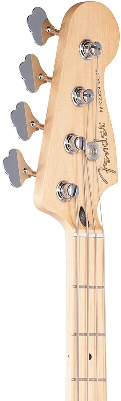 Fender Player Precision Electric Bass, Maple Fingerboard, Tidepool, Headstock Left Front