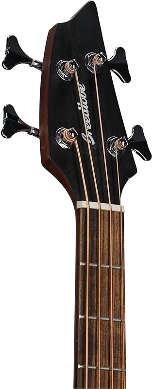 Breedlove ECO Discovery S Concert CE Acoustic-Electric Bass, Edgeburst, Blemished, Headstock Left Front