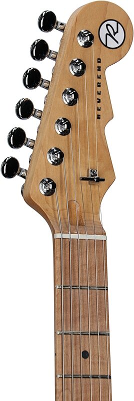 Reverend Jetstream HB Electric Guitar, Midnight Black, Open Box (Very Good), Headstock Left Front