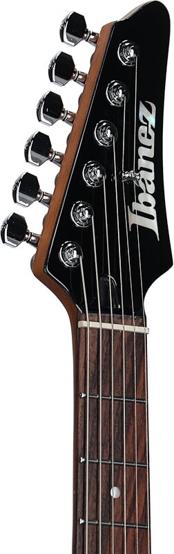 Ibanez Premium AZ42P1 Electric Guitar (with Gig Bag), Black, Headstock Left Front