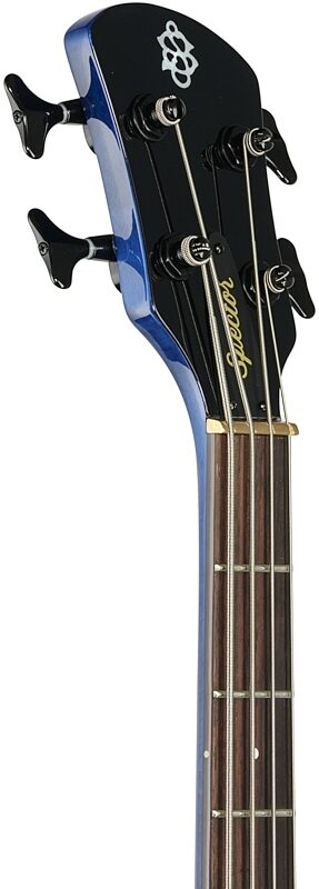 Spector NS Ethos 4-String Bass Guitar (with Bag), Interstellar Gloss, Blemished, Headstock Left Front