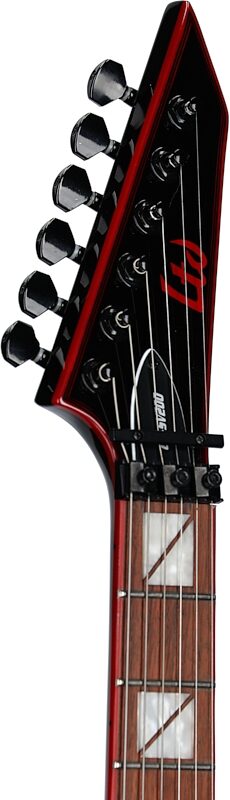 ESP LTD GHSV-200 Gary Holt Electric Guitar, Black, Headstock Left Front