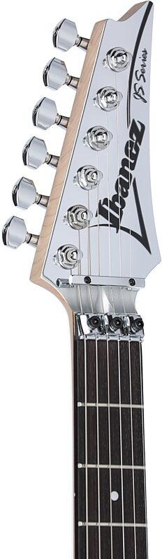Ibanez JS-3 Joe Satriani Signature Electric Guitar (with Case), Chrome Boy, Headstock Left Front