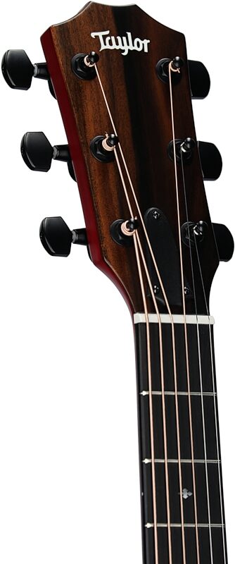 Taylor 224ce-SE Special Edition Red Grand Auditorium Acoustic-Electric Guitar (with Case), Red, Headstock Left Front