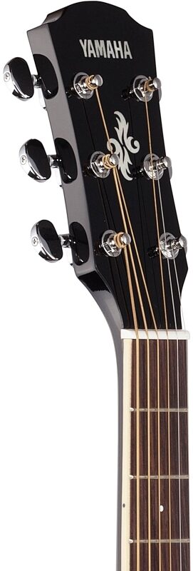 Yamaha APX-600 Acoustic-Electric Guitar, Black, Headstock Left Front