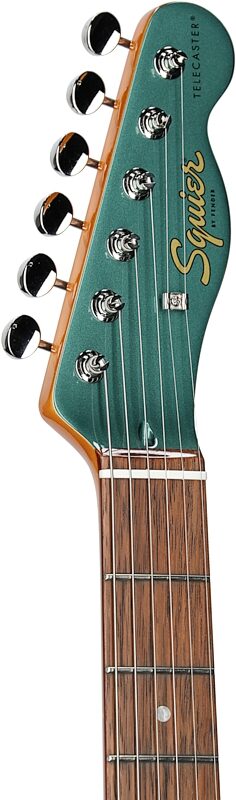 Squier Limited Edition Classic Vibe '60s Telecaster SH Electric Guitar, Sherwood Green, Headstock Left Front