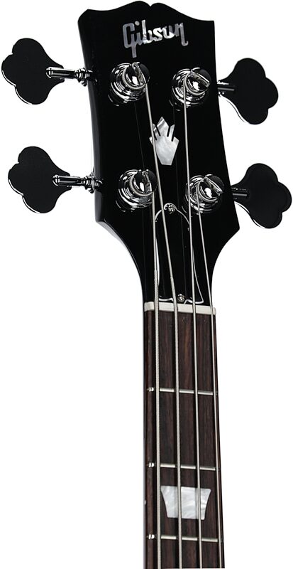 Gibson SG Standard Electric Bass (with Case), Ebony, Blemished, Headstock Left Front