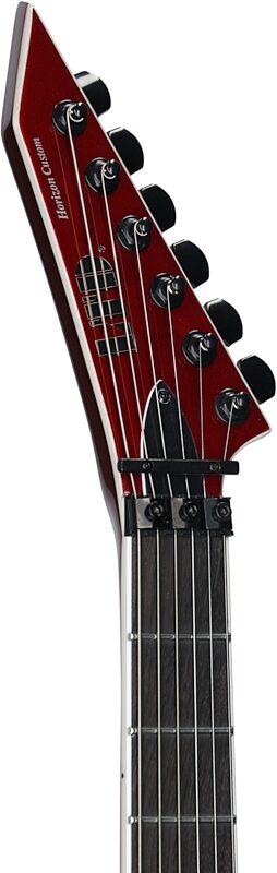 ESP LTD Horizon Custom 87 Electric Guitar, Candy Apple Red, Headstock Left Front