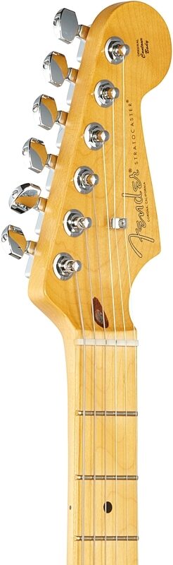 Fender American Pro II Stratocaster Electric Guitar, Maple Fingerboard (with Case), 3-Color Sunburst, Headstock Left Front